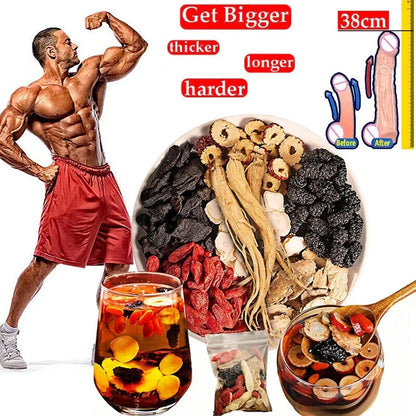Men’s Herbal Power Tea – Ginseng Energy Booster